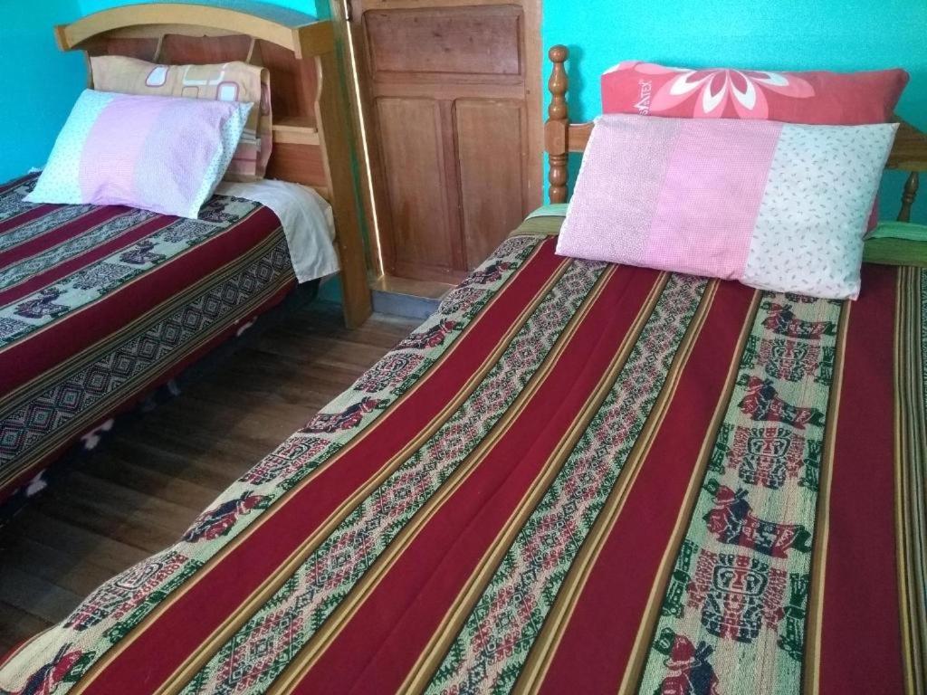 Hotel Hostal Luna Del Titikaka En Isla De La Luna Bolivia Exteriér fotografie