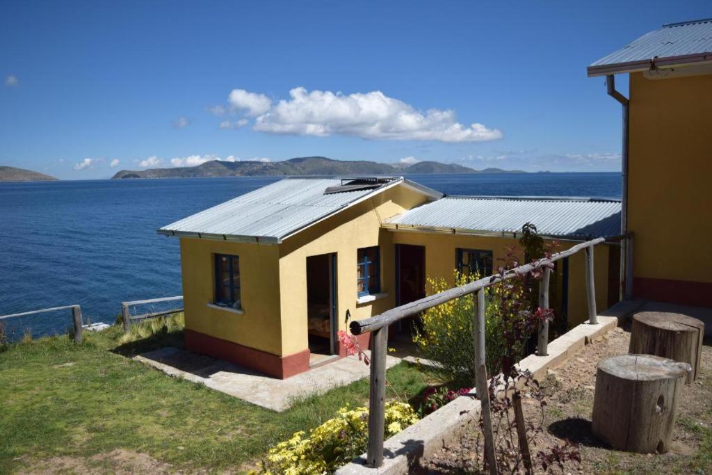 Hotel Hostal Luna Del Titikaka En Isla De La Luna Bolivia Exteriér fotografie