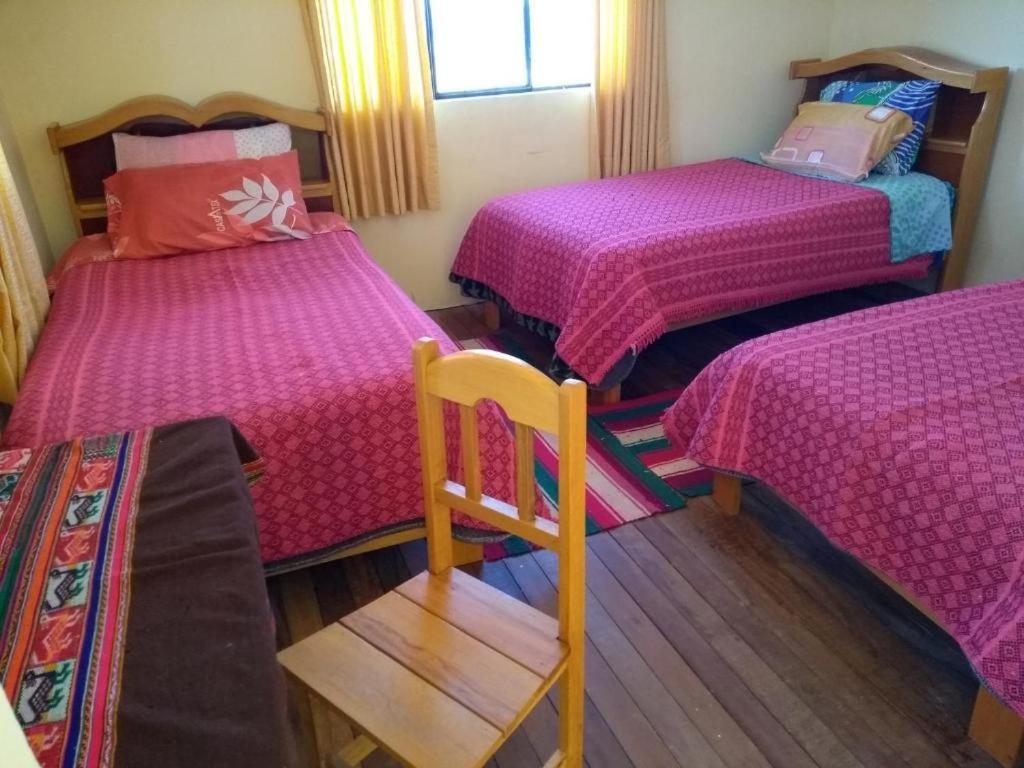 Hotel Hostal Luna Del Titikaka En Isla De La Luna Bolivia Exteriér fotografie