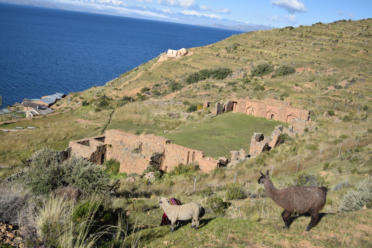 Hotel Hostal Luna Del Titikaka En Isla De La Luna Bolivia Exteriér fotografie